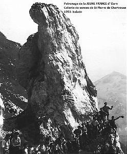 COLO JEUNE FRANCE 1953 colo en balade 5